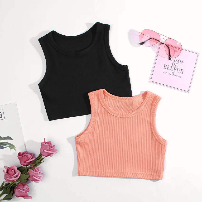 Baby Clothing For Sale - Summer Girls Underwear Sleeveless Shirts for