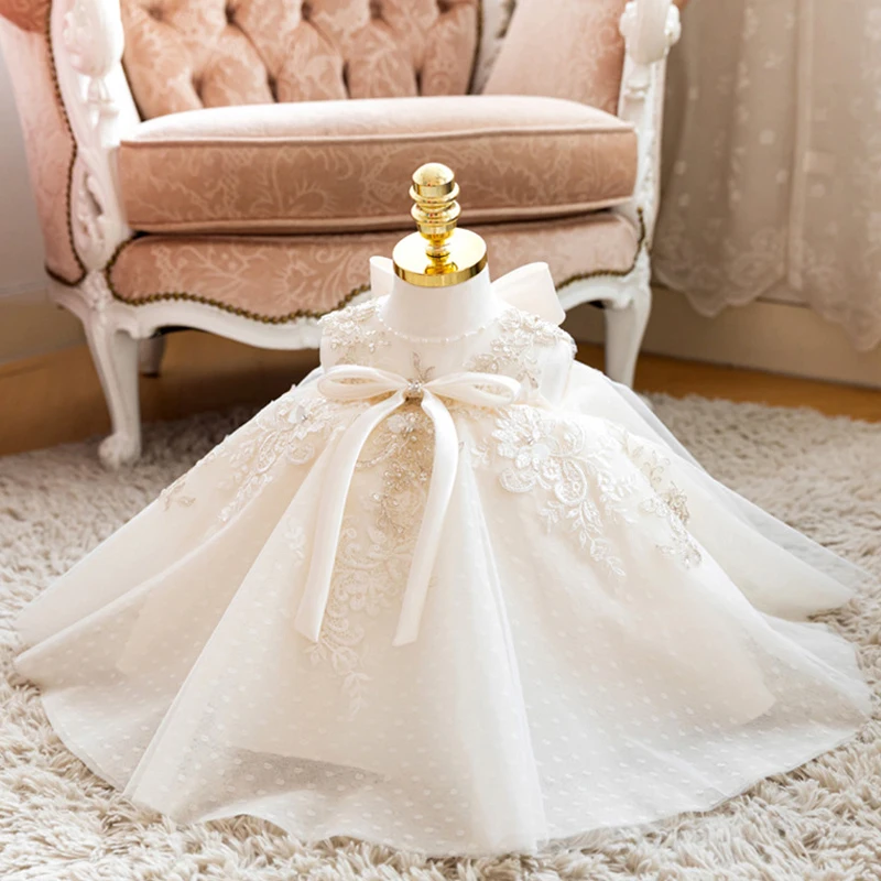 Baby Clothing High End - baby lace Sleeveless birthday High-end 1