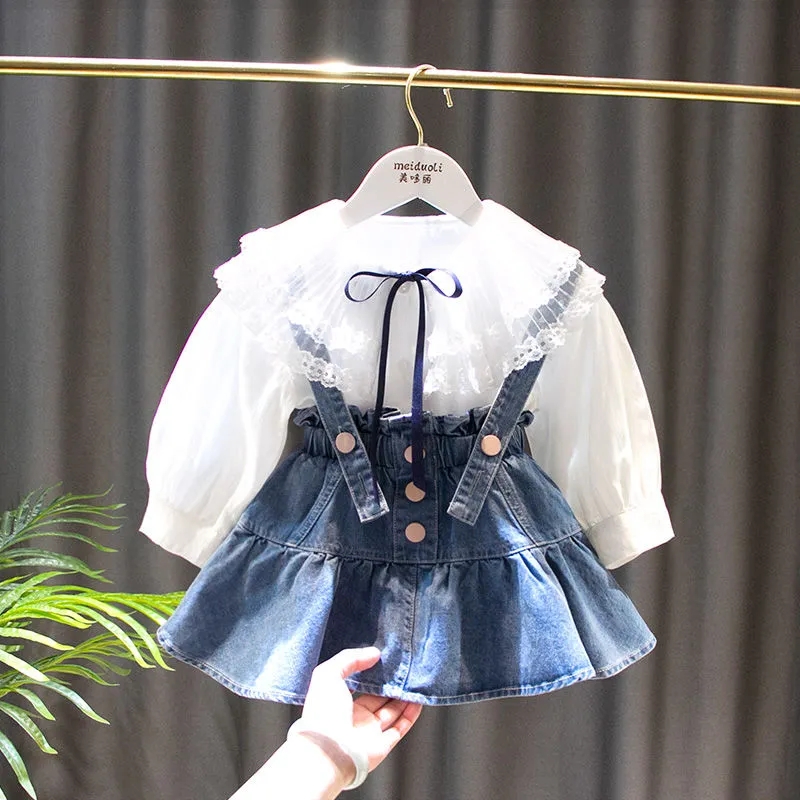 Baby Clothing Korea - Girls Baby Clothing Set Spring and
