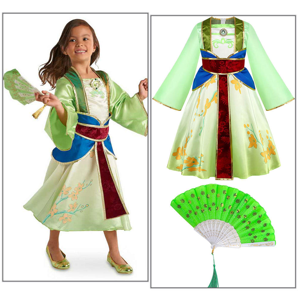 Baby Z Clothing - Carnival Cosplay Halloween Baby Girls Mulan