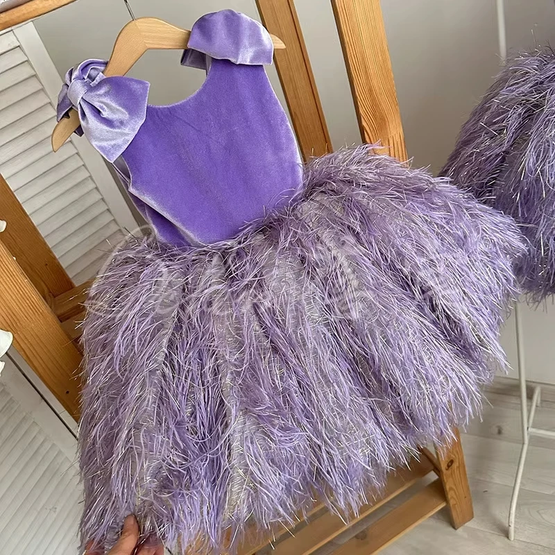 Baby Z Clothing - 2026 Fashion Baby Girl Princess Feather