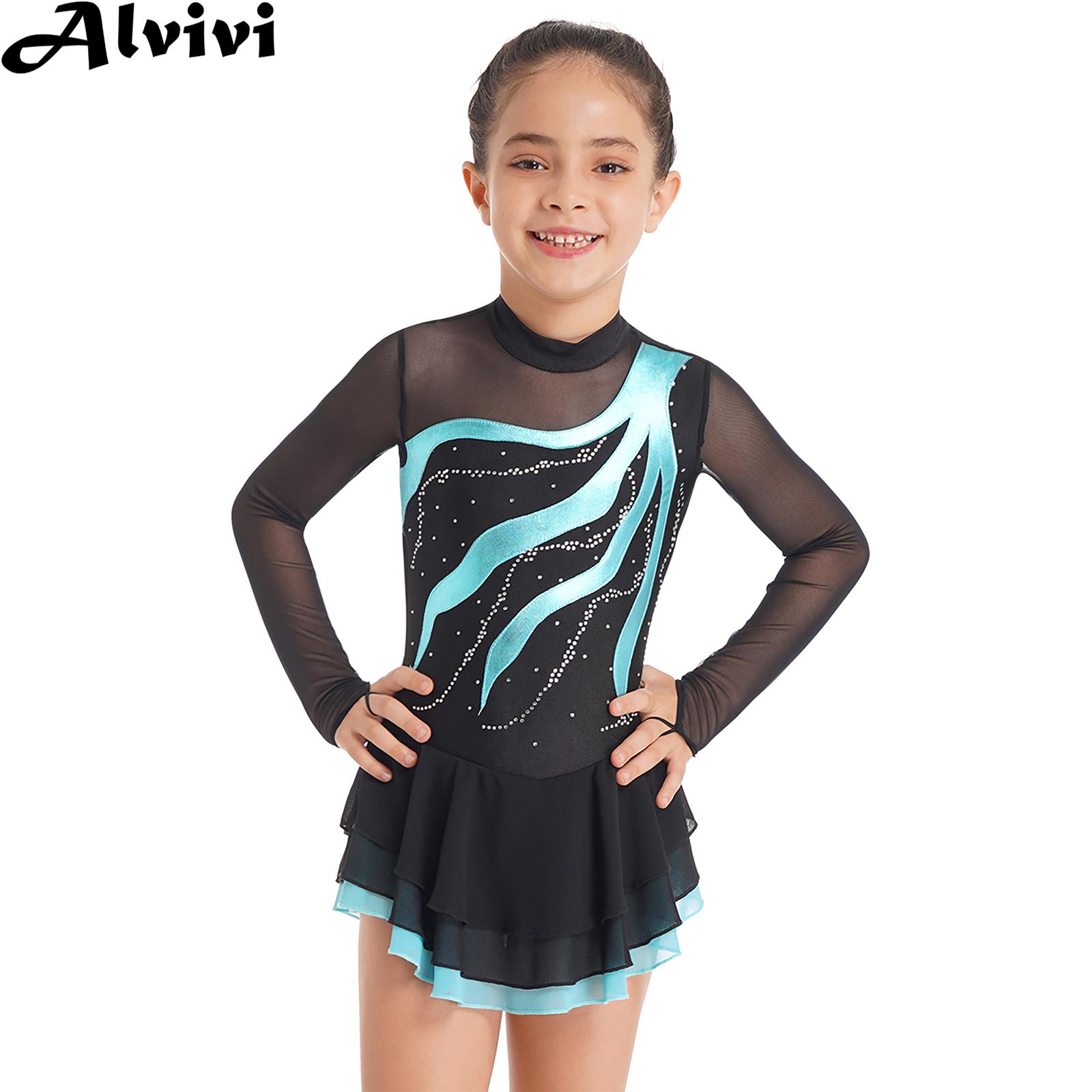 Baby Tutu Skirt - Girls Figure Ice Skating Clothes Ballet