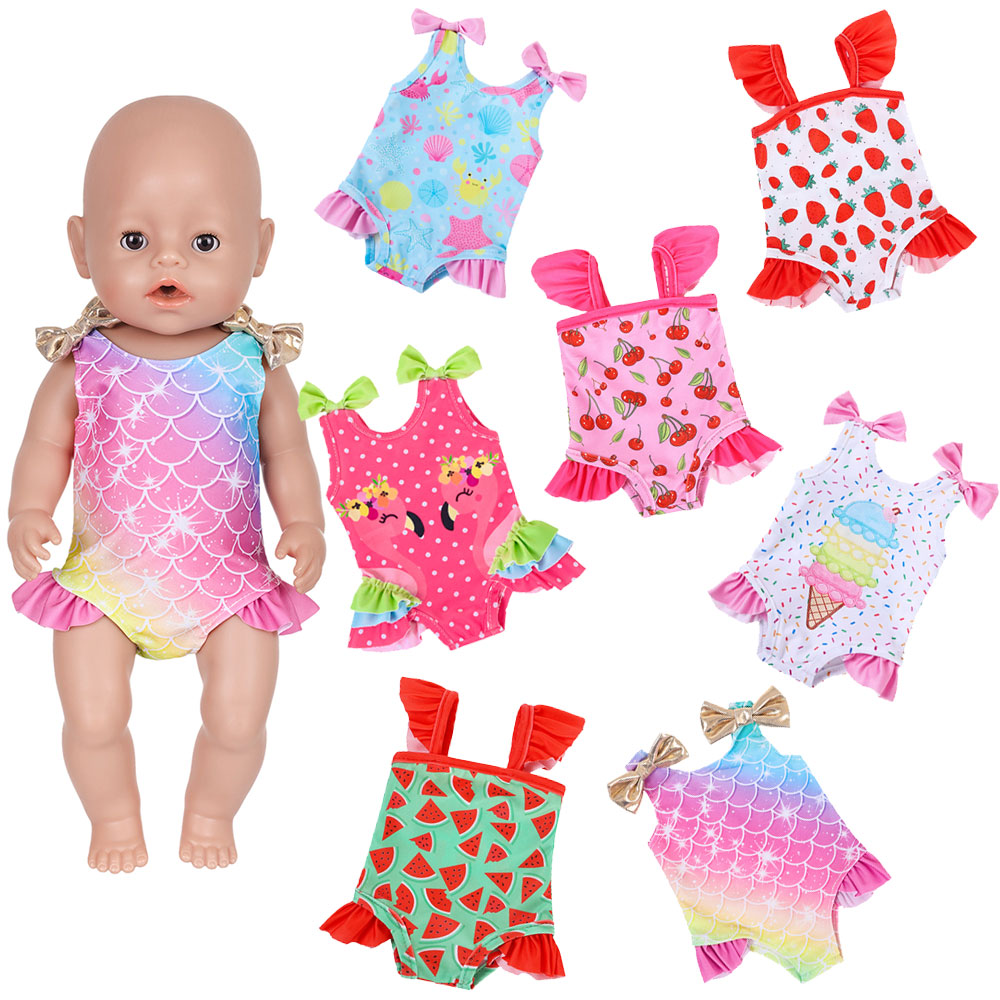 Baby Clothing For Sale - 2026 New Summer bikini doll clothes