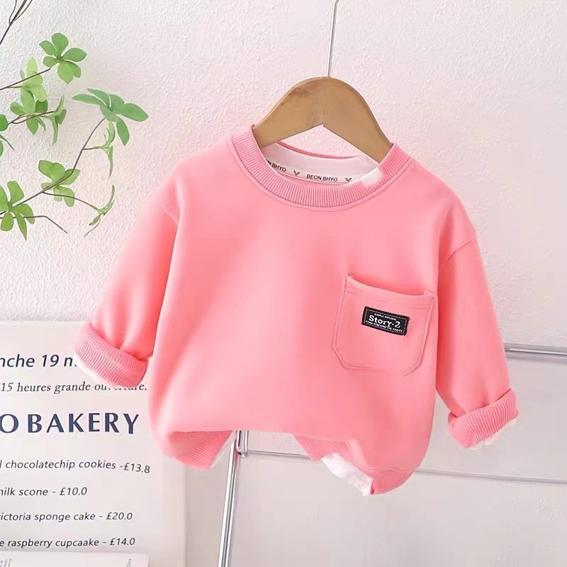 Baby Clothing Korea - 1-6Y Children's T-shirt Korean Kids Simple