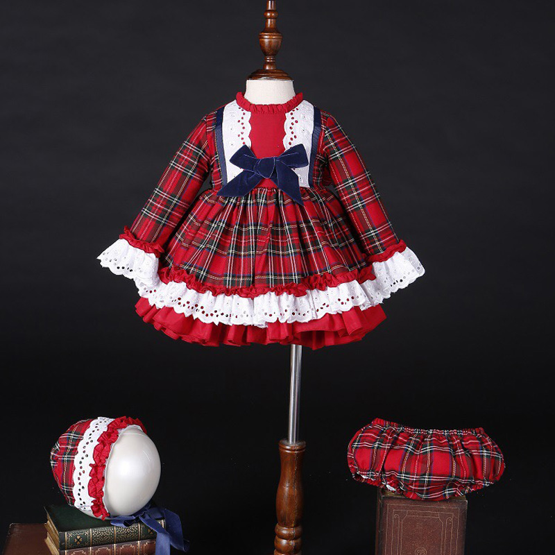 Baby Z Clothing - Baby Girl Autumn Winter Christmas Red