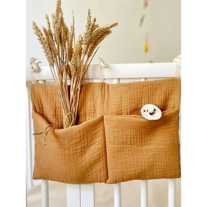 Baby Crib Organizer Cot Caddy  - Baby Clothing For Bed recension och pris