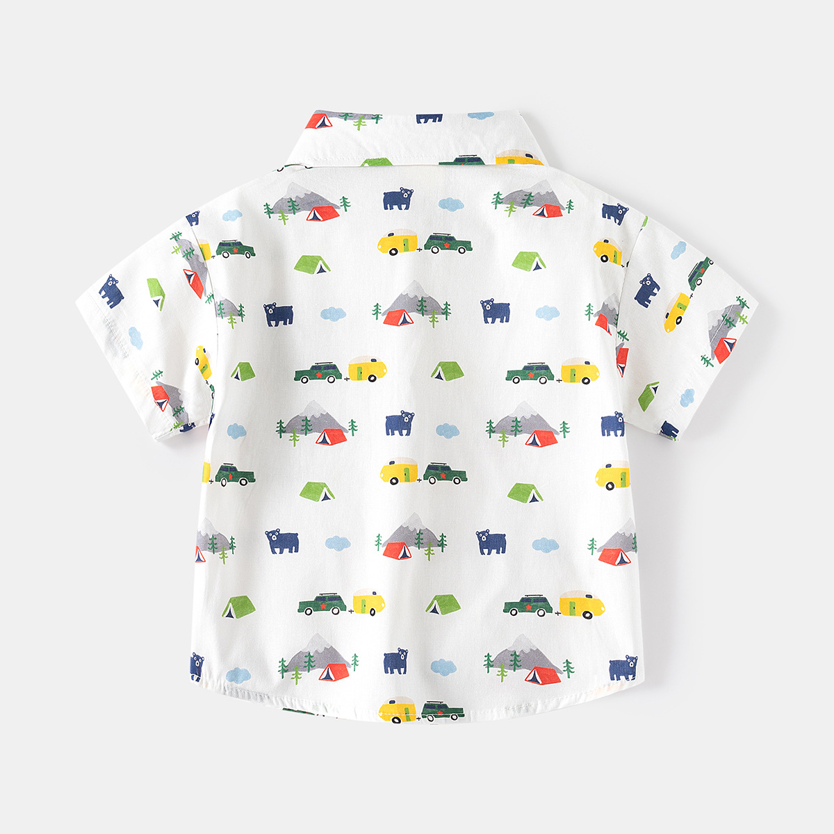 Boys' printed shirt 2025 summe - Baby Clothing Korea recension och pris