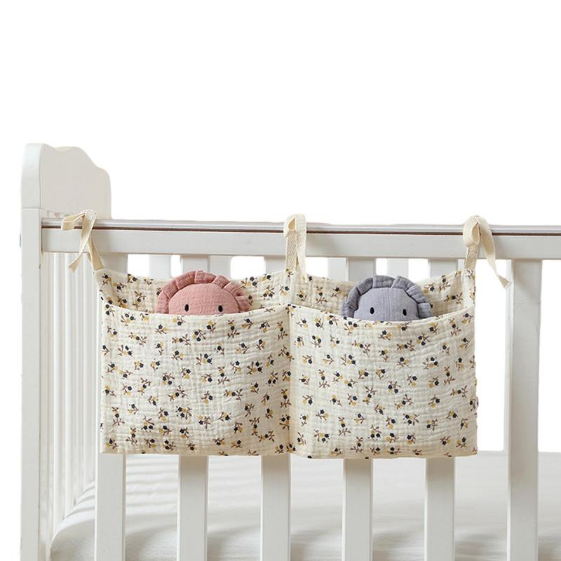 Baby Crib Organizer Cot Caddy  - Baby Clothing Zipper recension och pris