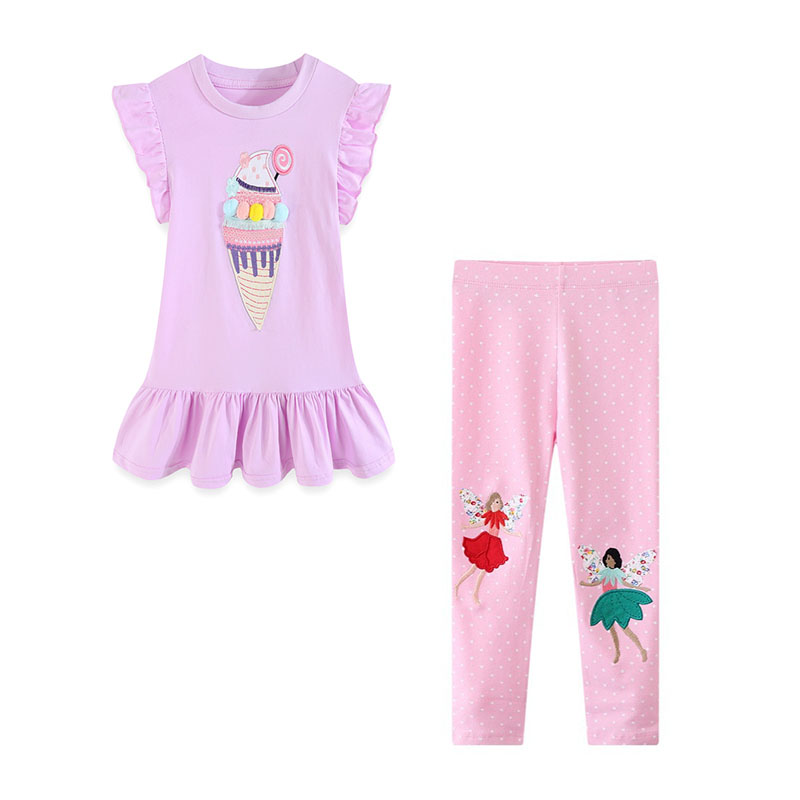   Jumping Meters 2-7T Hot Sell - Toddler Legging Set recension och pris