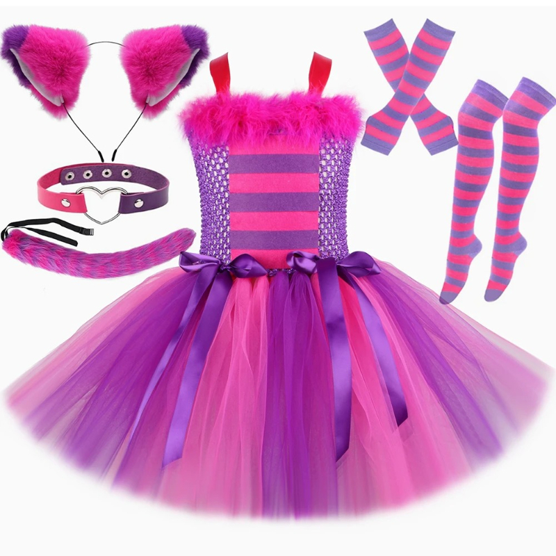 Cartoon Magic Striped Cheshire - Baby Tutu Skirt recension och pris