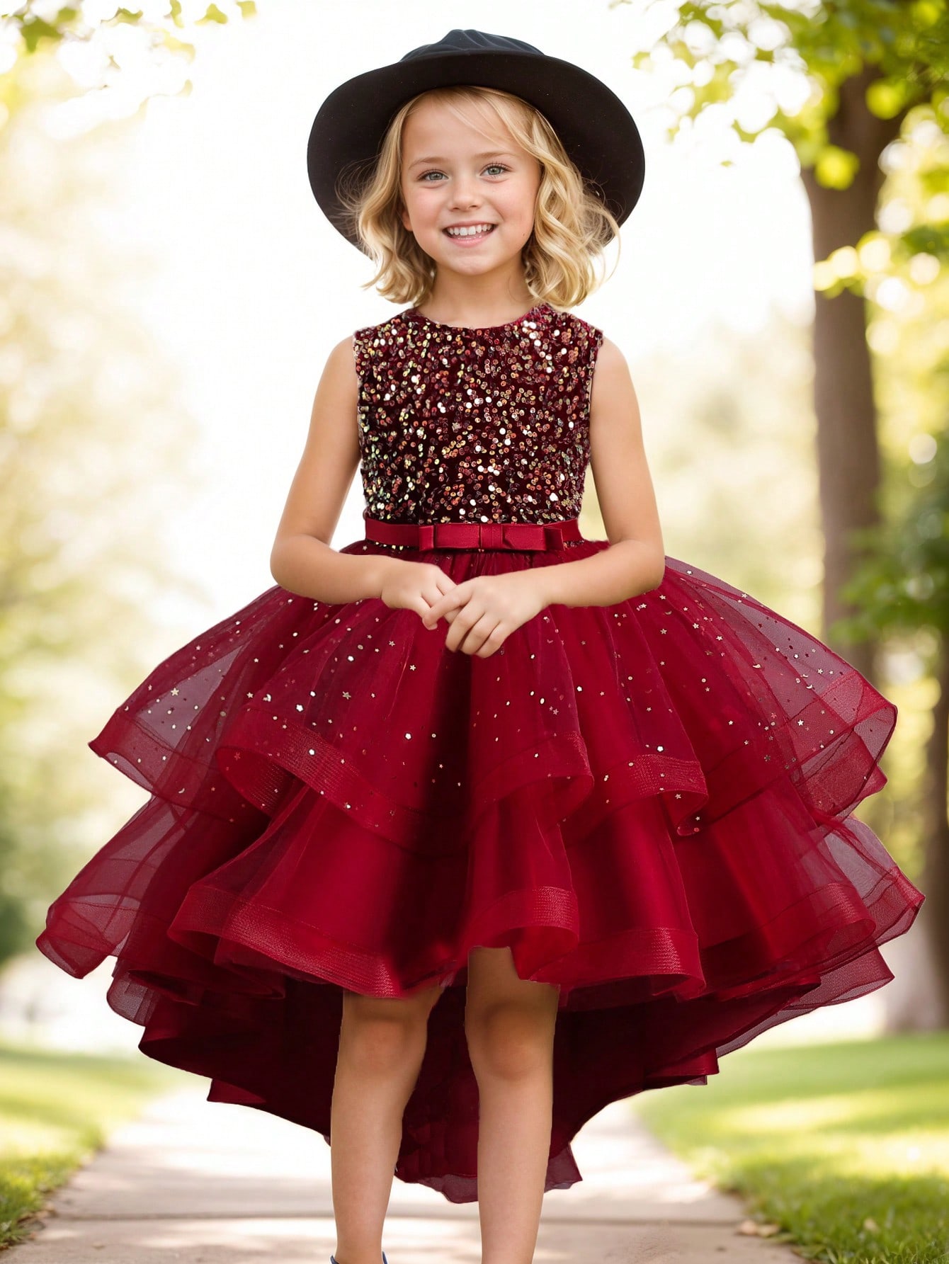 Baby Girl Princess Floral Sequ - Baby Z Clothing recension och pris