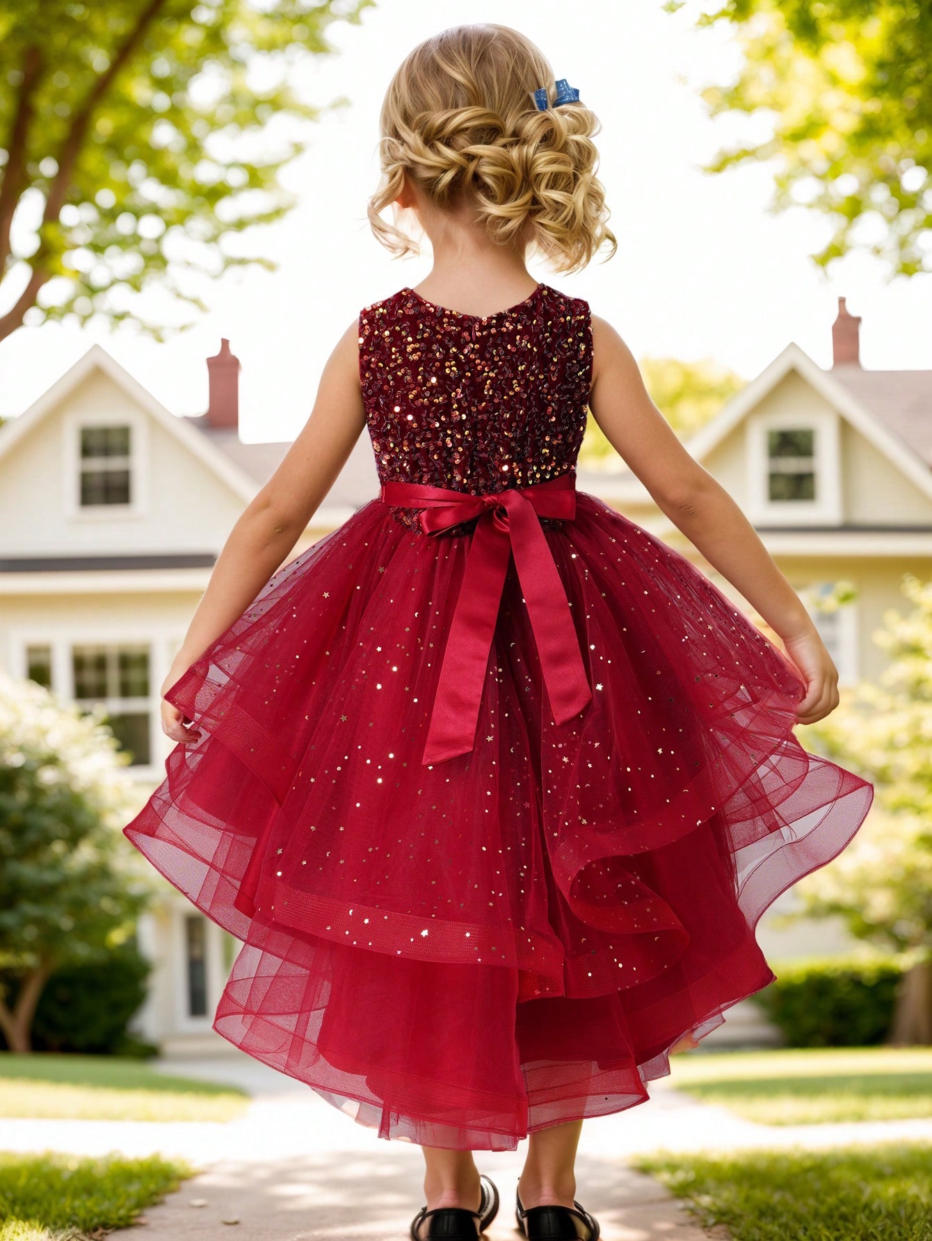 Baby Girl Princess Floral Sequ - Baby Z Clothing recension och pris