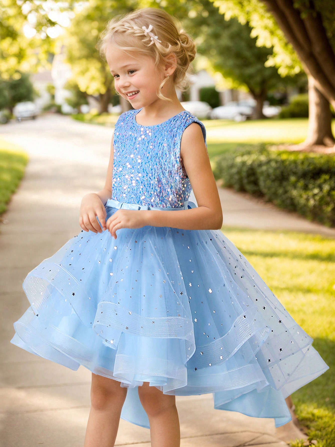Baby Girl Princess Floral Sequ - Baby Z Clothing recension och pris