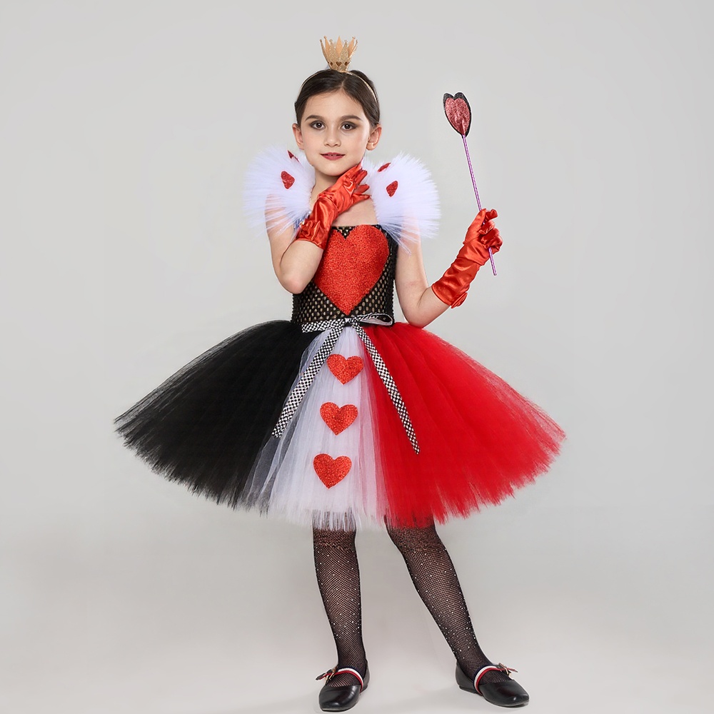 Queen of Hearts Tutu Costume D - Baby Tutu Skirt recension och pris