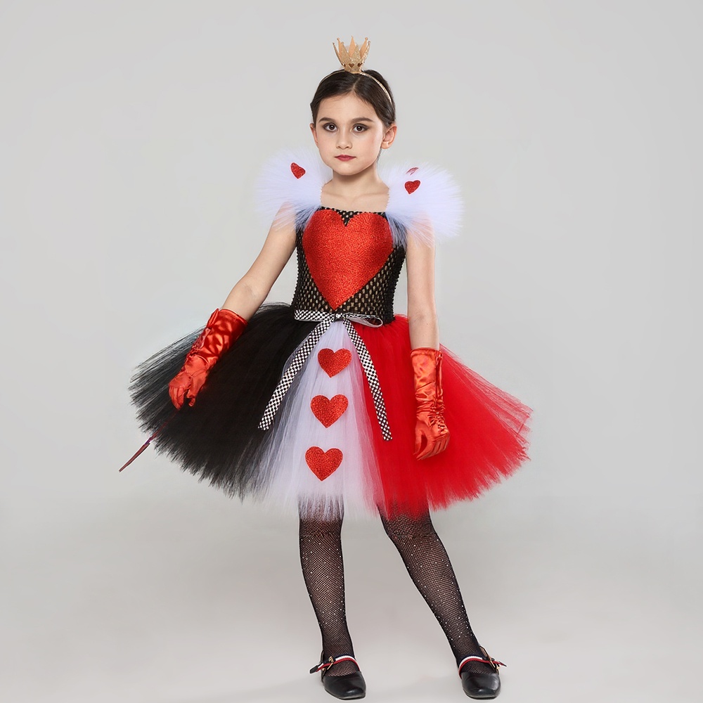Queen of Hearts Tutu Costume D - Baby Tutu Skirt recension och pris