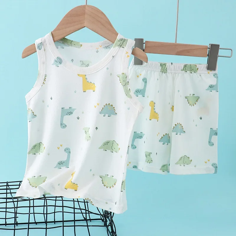 Kids Bamboo Cotton Vest Suit S - Baby Clothing For Sale recension och pris