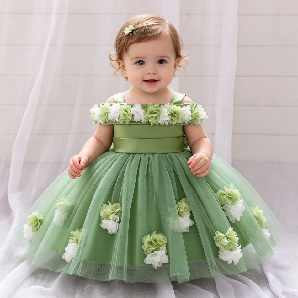 New Baby Girls 1st Princess Dr - Baby Z Clothing recension och pris