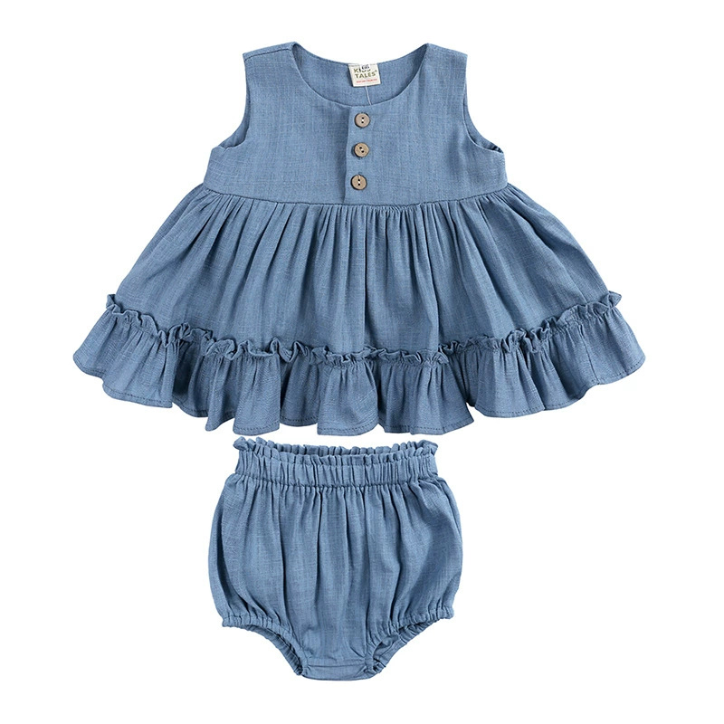 Cotton Linen Baby Girls Clothe - Baby Clothing Layers recension och pris