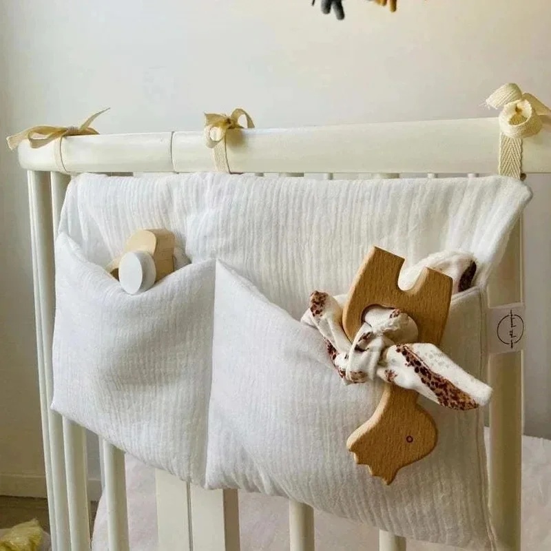Baby Crib Organizer Cot Caddy  - Baby Clothing For Bed recension och pris
