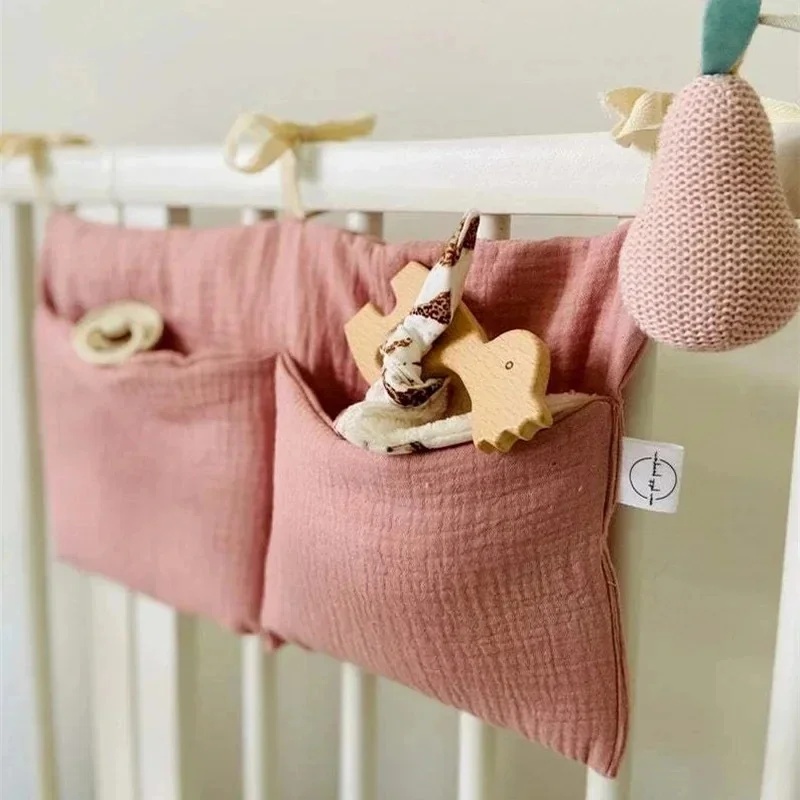 Baby Crib Organizer Cot Caddy  - Baby Clothing For Bed recension och pris