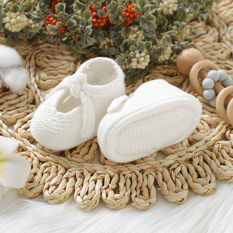 Newborn Baby Shoes Knitted Inf - Baby Clothing For Bed recension och pris