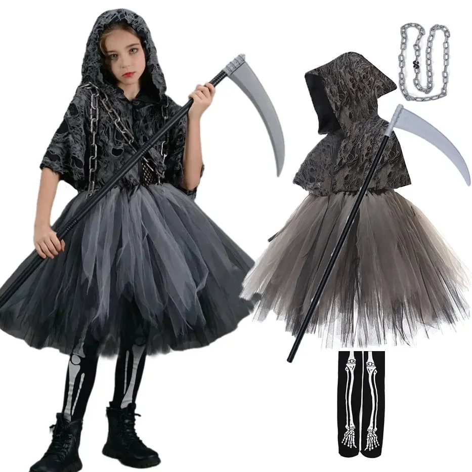 Kids Halloween Cosplay Scary D - Baby Tutu Skirt recension och pris