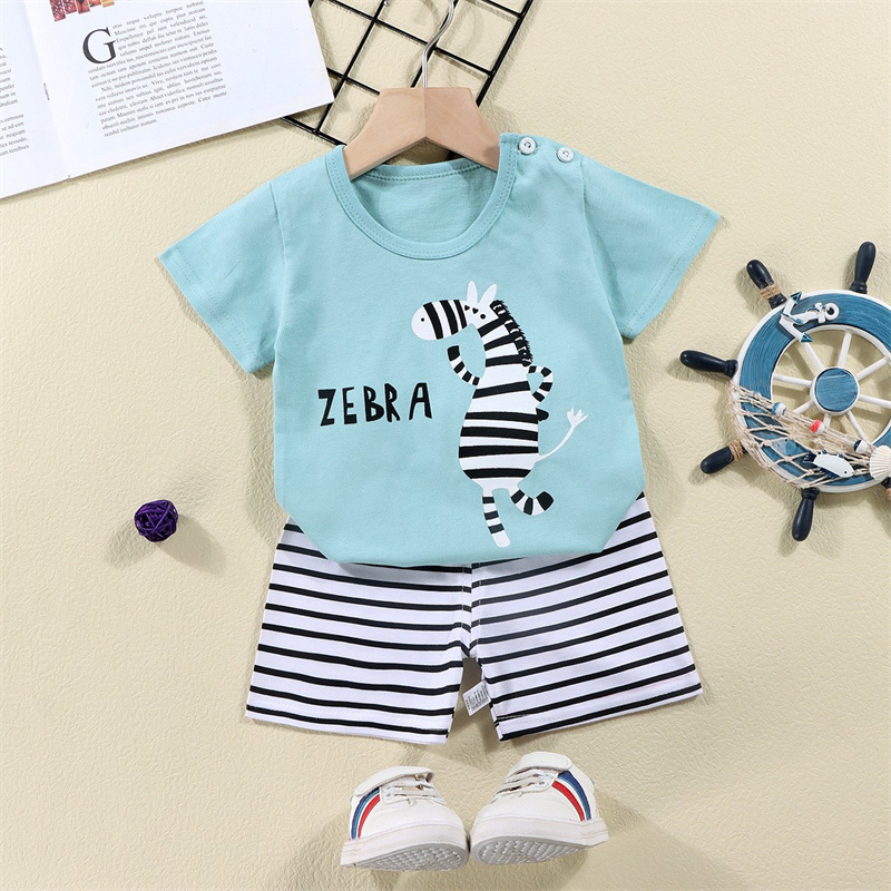 Cotton Tees+Shorts 2-piece Tra - Baby Clothing For Summer recension och pris