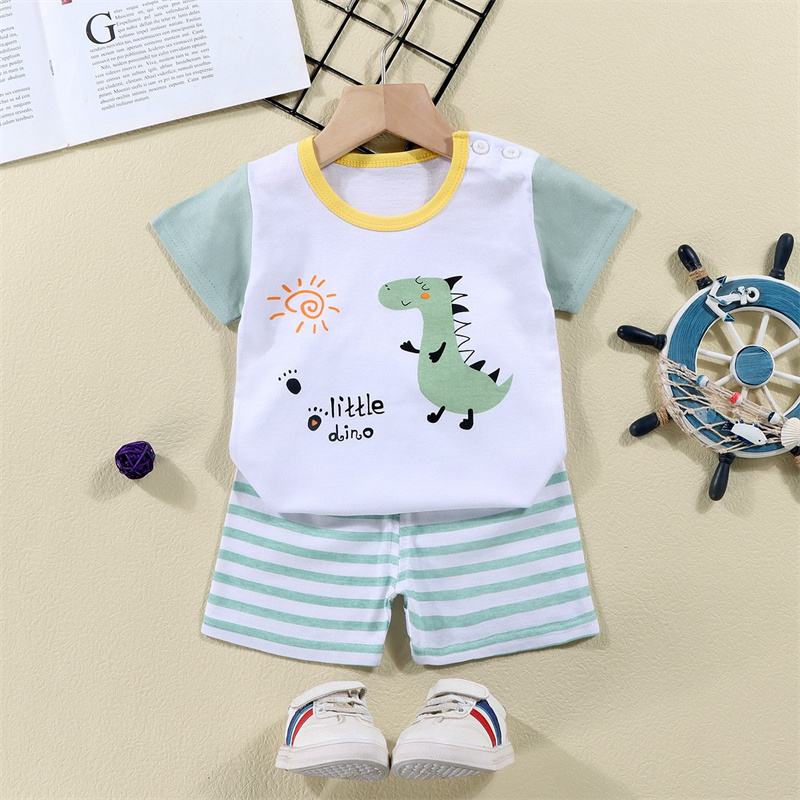 Cotton Tees+Shorts 2-piece Tra - Baby Clothing For Summer recension och pris