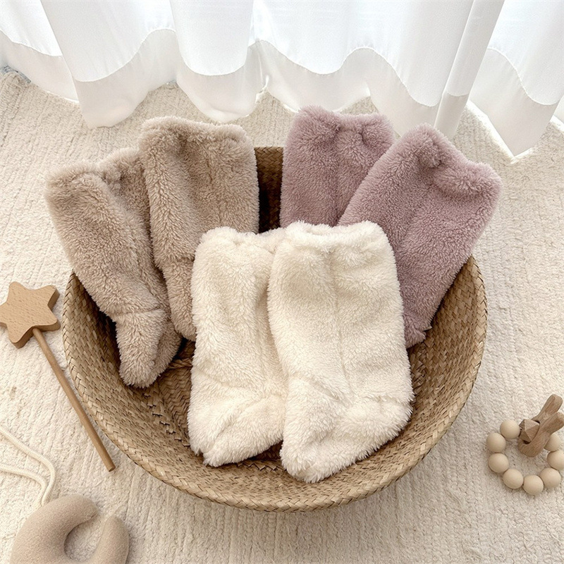 Warm Winter Baby Socks Coral F - Baby Clothing Winter recension och pris