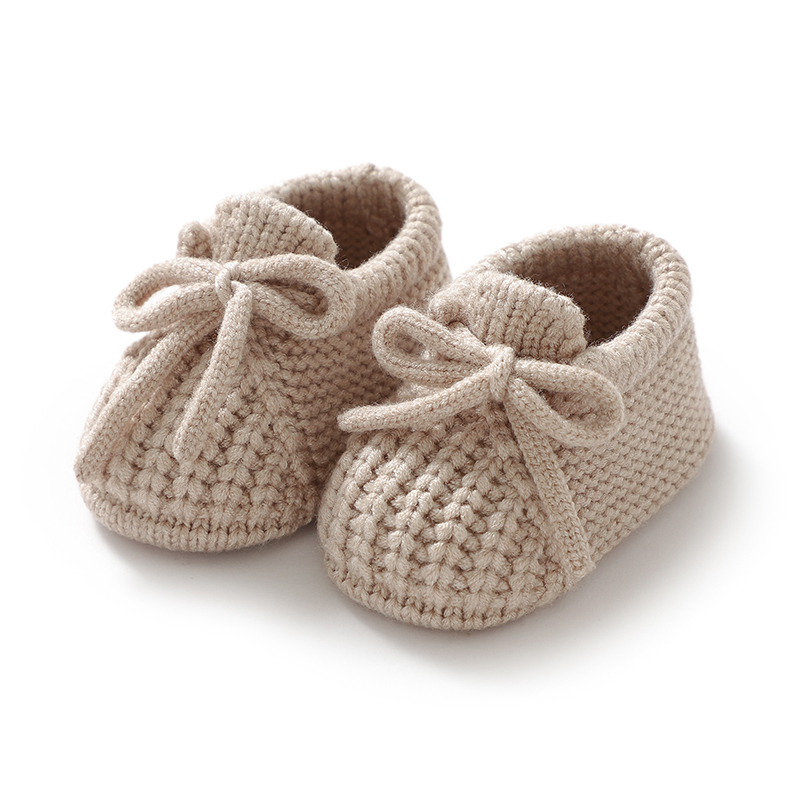 Baby Shoes Knitted Newborn Bed - Baby Clothing For Bed recension och pris