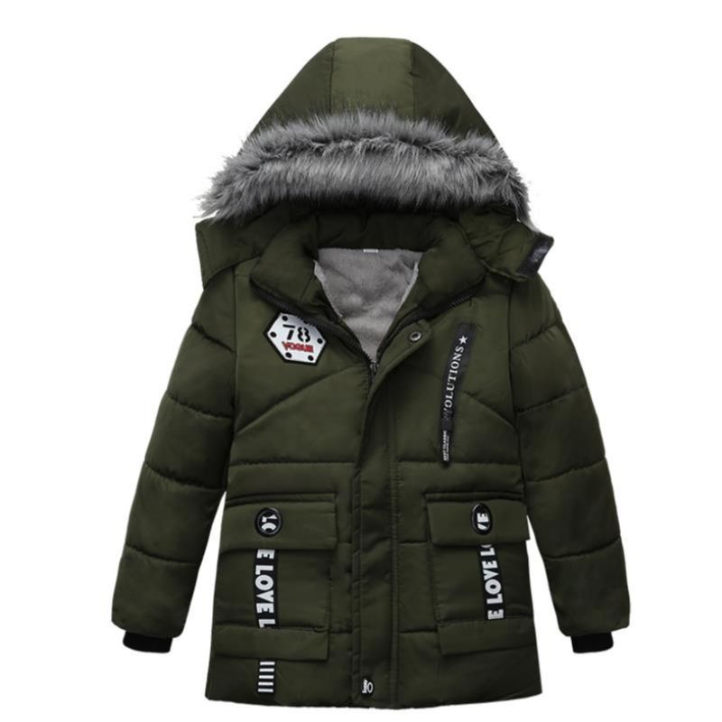 Children's Winter Jacket Boys  - Baby Clothing Zipper recension och pris