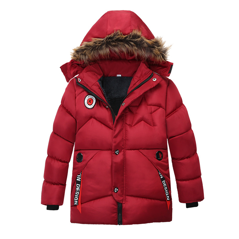 Children's Winter Jacket Boys  - Baby Clothing Zipper recension och pris