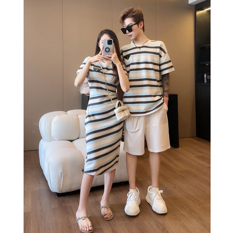 Dad Mom and Baby Matching Stri - Baby Clothing For Summer recension och pris