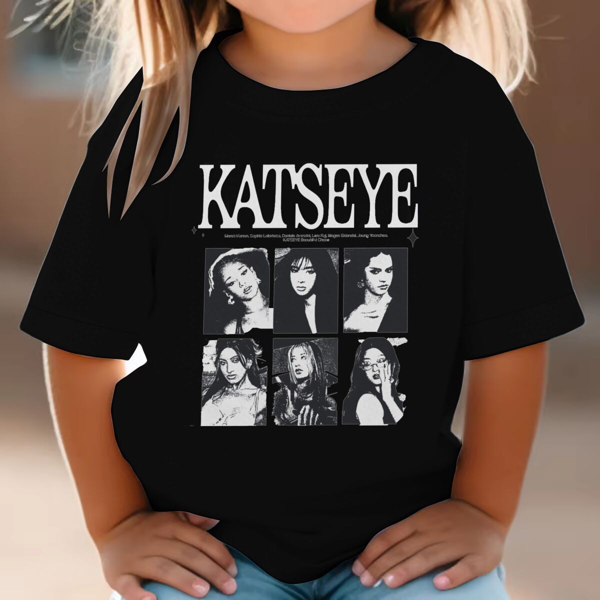 KATSEYE Print Summer Tops Girl - Baby Clothing For Summer recension och pris