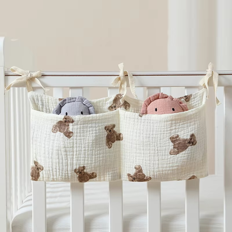 Baby Crib Organizer Cot Caddy  - Baby Clothing For Bed recension och pris