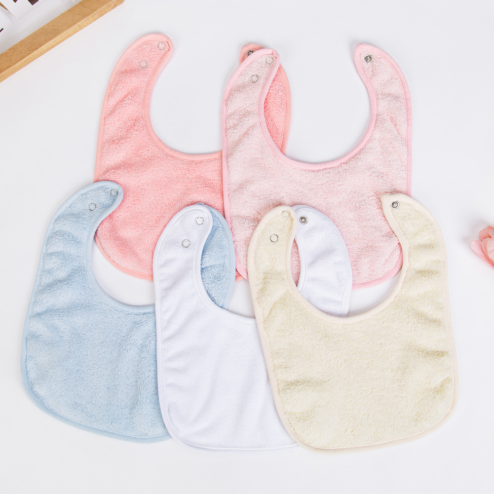 Solid Terry Towel Baby Bibs Sw - Baby Clothing Korea recension och pris