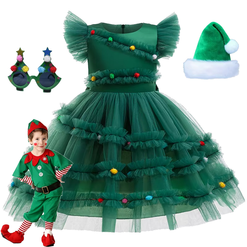 2025 Christmas Girl Dress Cute - Baby Tutu Skirt recension och pris