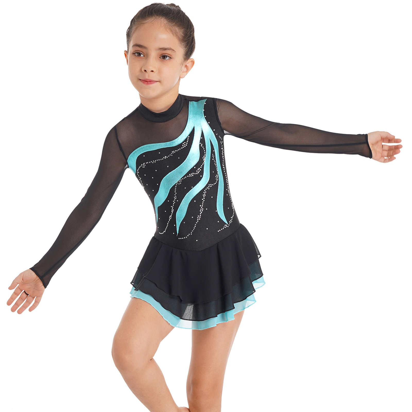 Girls Figure Ice Skating Cloth - Baby Tutu Skirt recension och pris