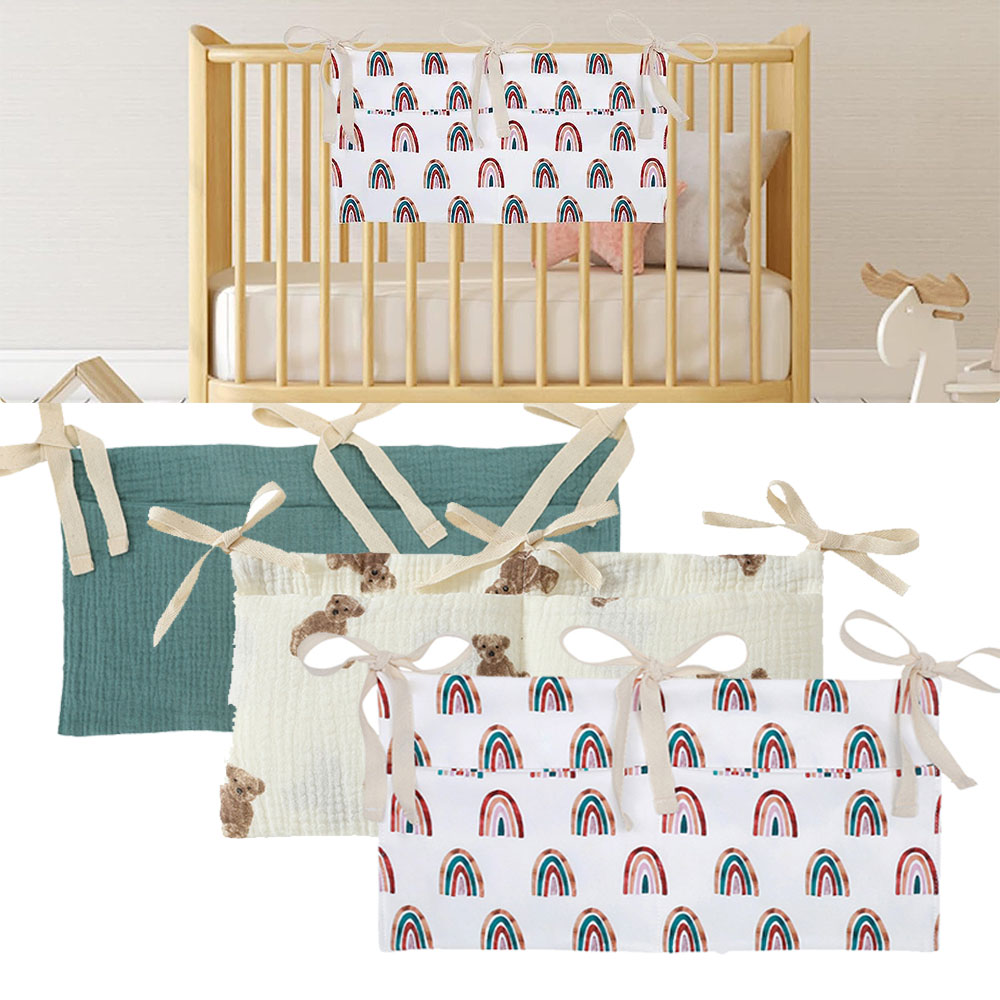 Baby Nursery Crib Organizer Co - Baby Clothing For Bed recension och pris