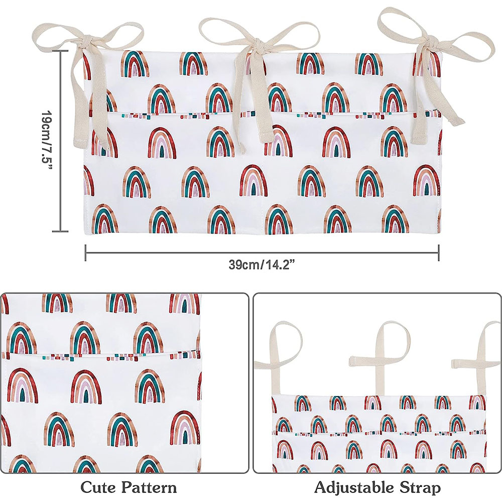 Baby Nursery Crib Organizer Co - Baby Clothing For Bed recension och pris
