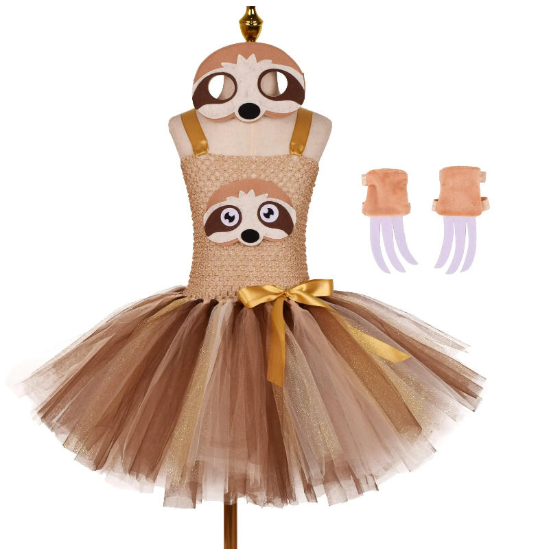 Girl Sloth Tutu Dress for Hall - Baby Tutu Skirt recension och pris