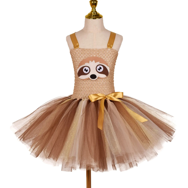Girl Sloth Tutu Dress for Hall - Baby Tutu Skirt recension och pris