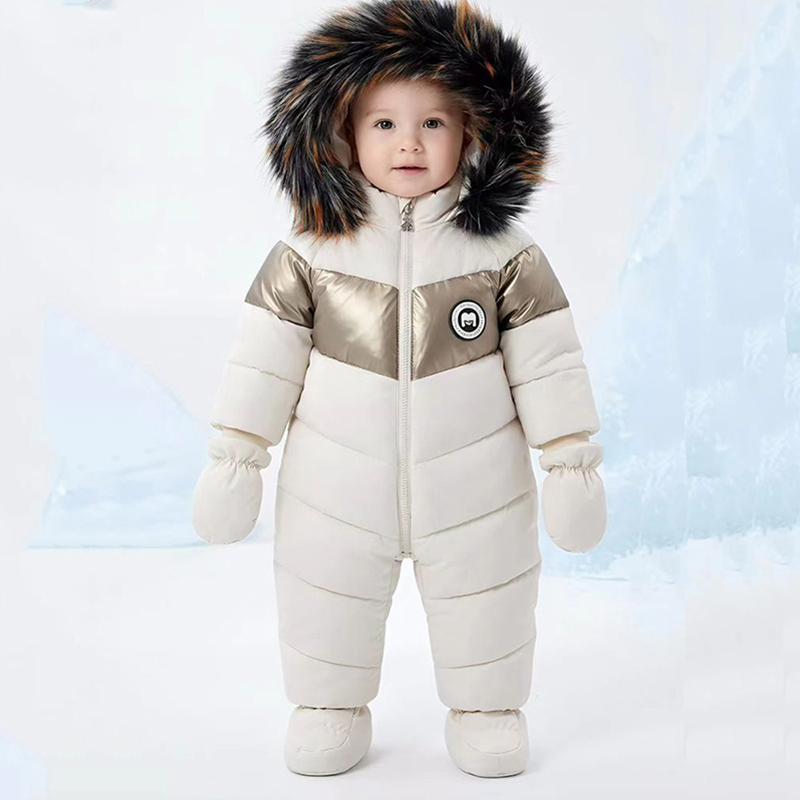Winter Newborn Baby Romper Wit - Baby Clothing Winter recension och pris