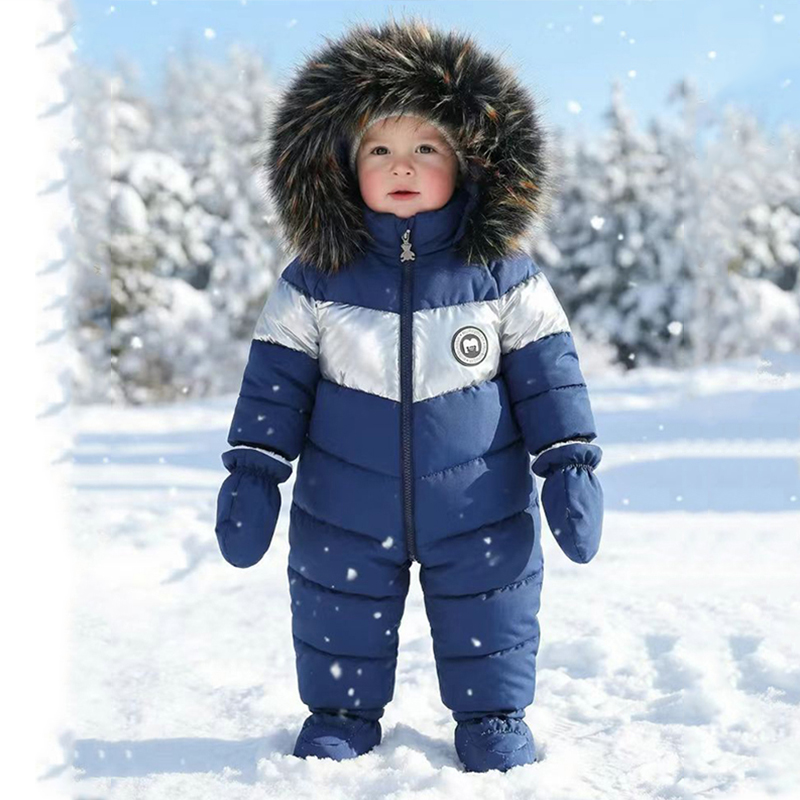 Winter Newborn Baby Romper Wit - Baby Clothing Winter recension och pris