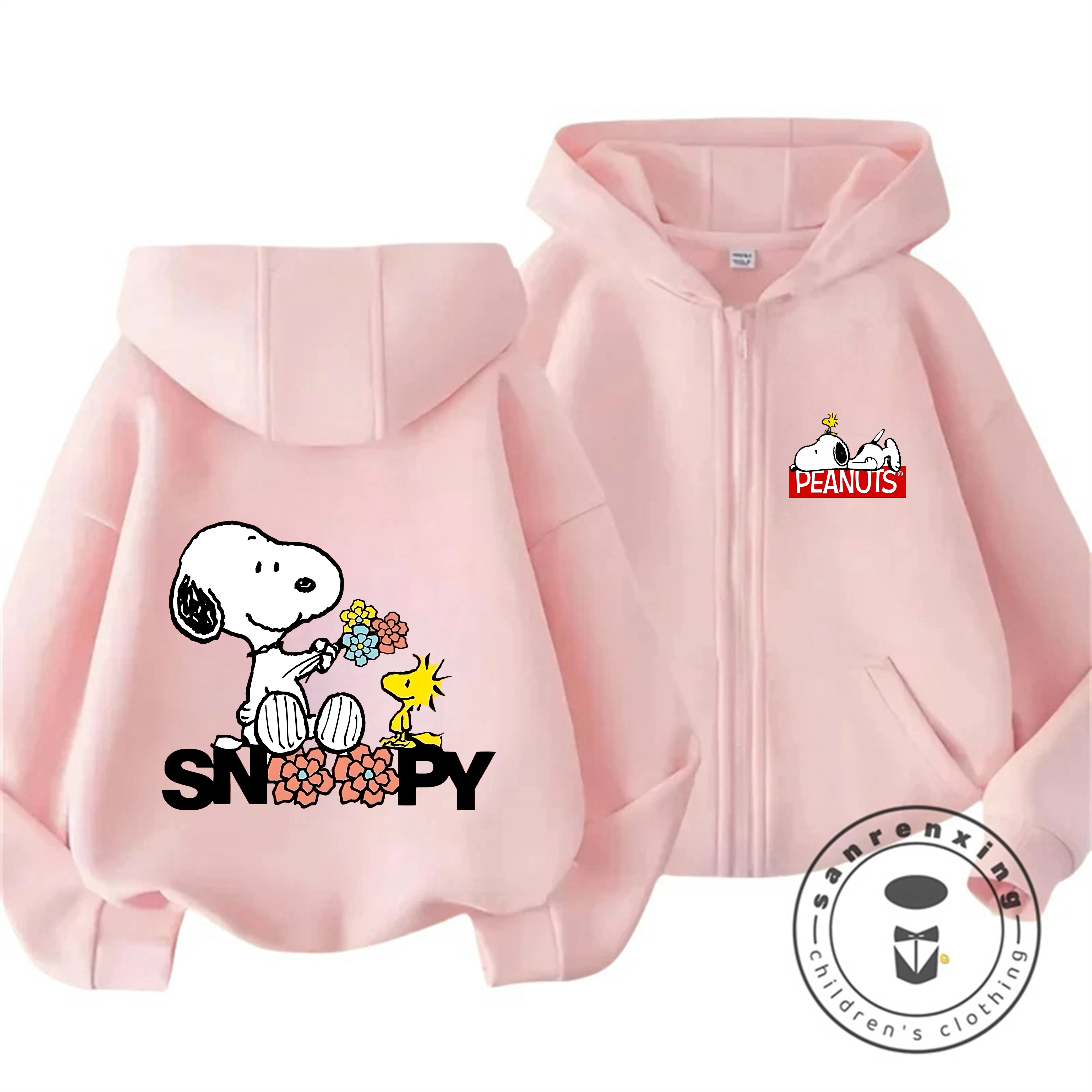 Cute Cartoon Zipper Hoodie Aut - Baby Clothing Zipper recension och pris