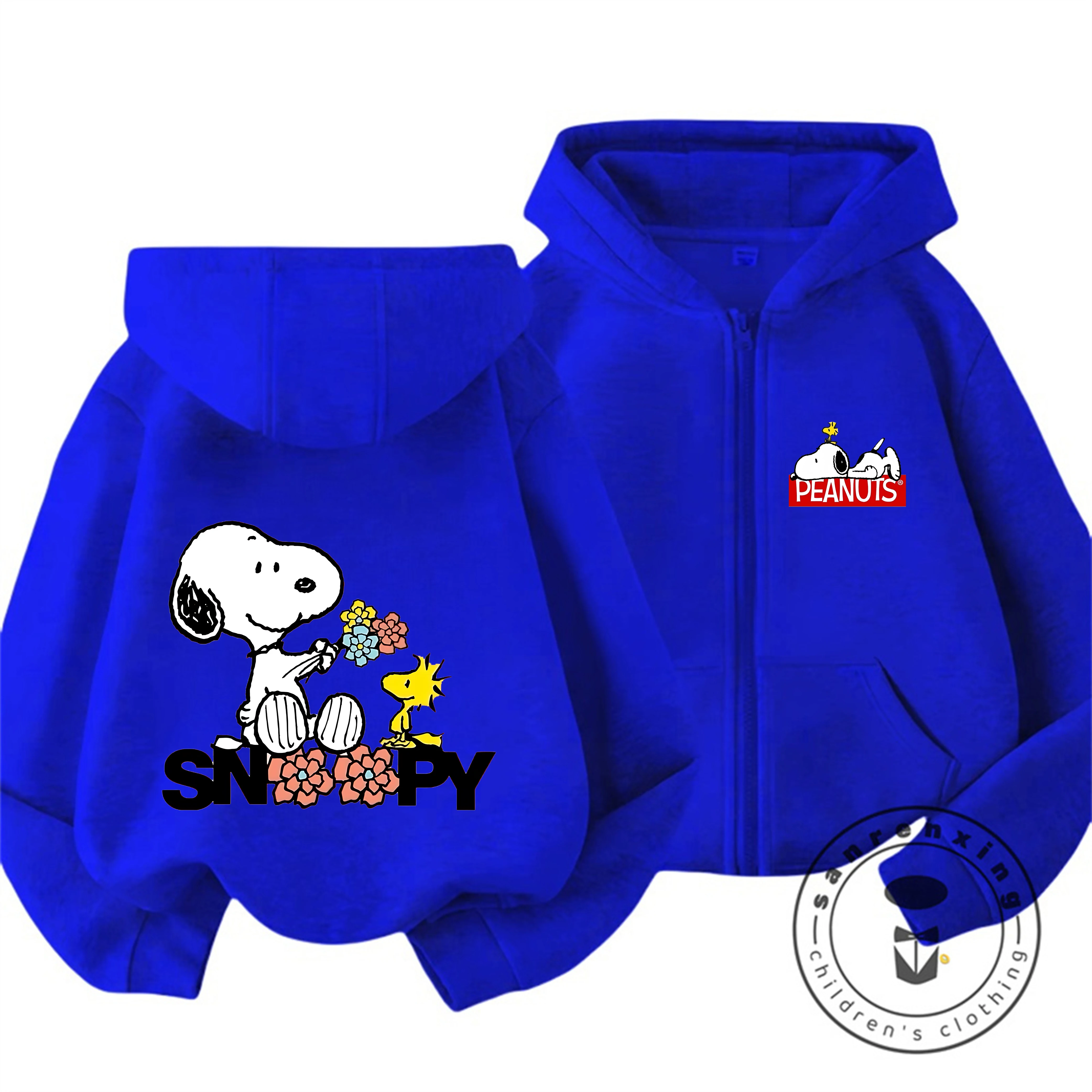 Cute Cartoon Zipper Hoodie Aut - Baby Clothing Zipper recension och pris