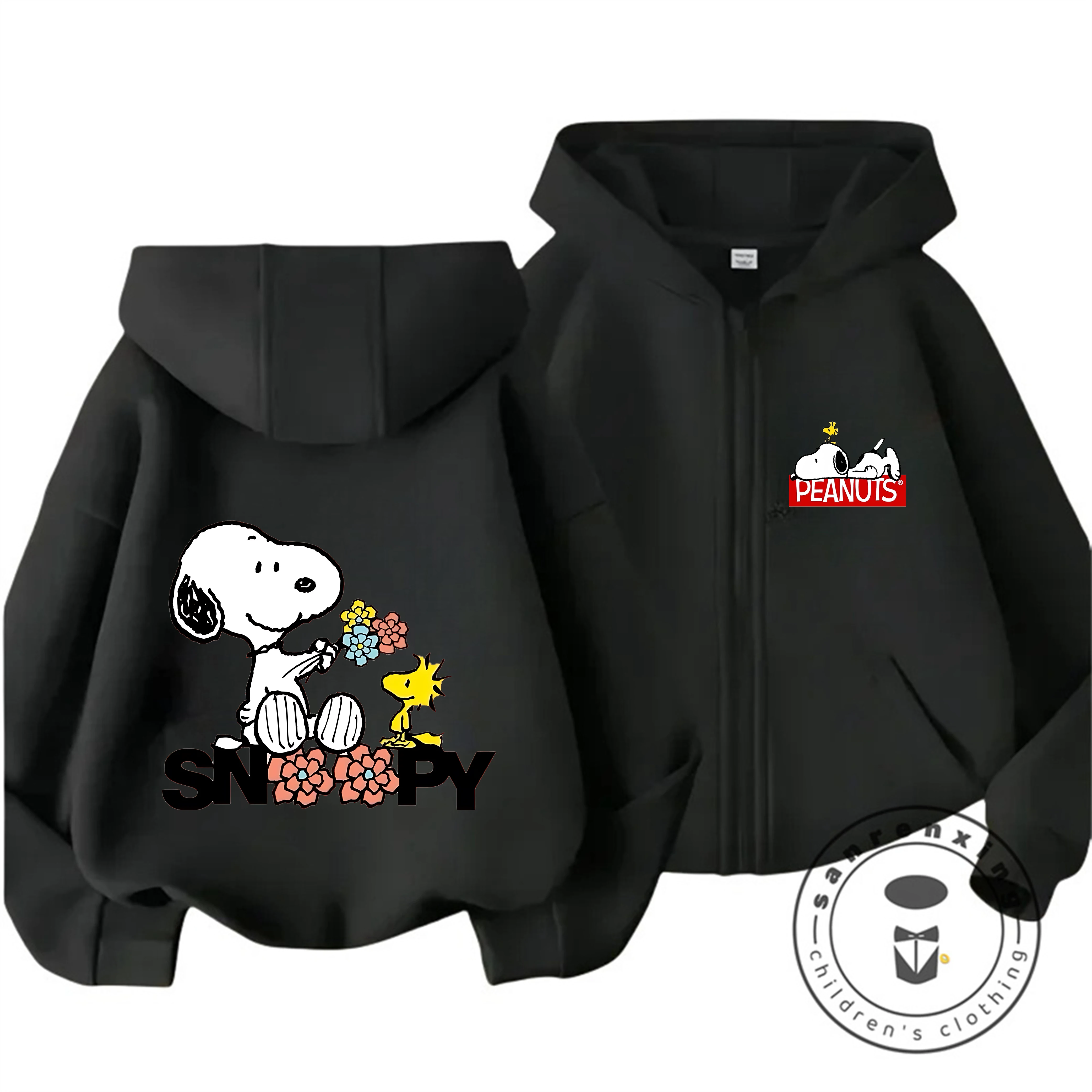 Cute Cartoon Zipper Hoodie Aut - Baby Clothing Zipper recension och pris