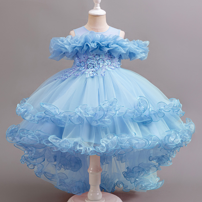 Girl Flower Princess Sequins B - Baby Z Clothing recension och pris