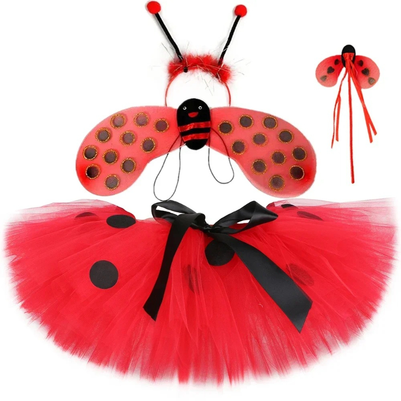Girls Ladybird Tutu Skirt Red  - Baby Tutu Skirt recension och pris