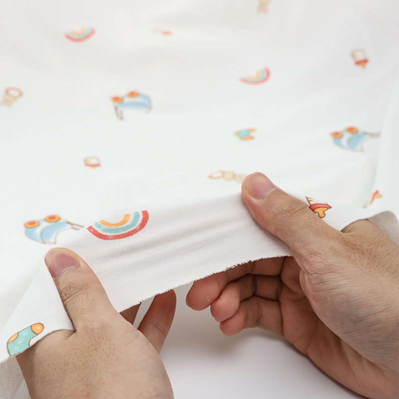 Thick Elastic Pure Cotton Prin - Baby Clothing For Bed recension och pris